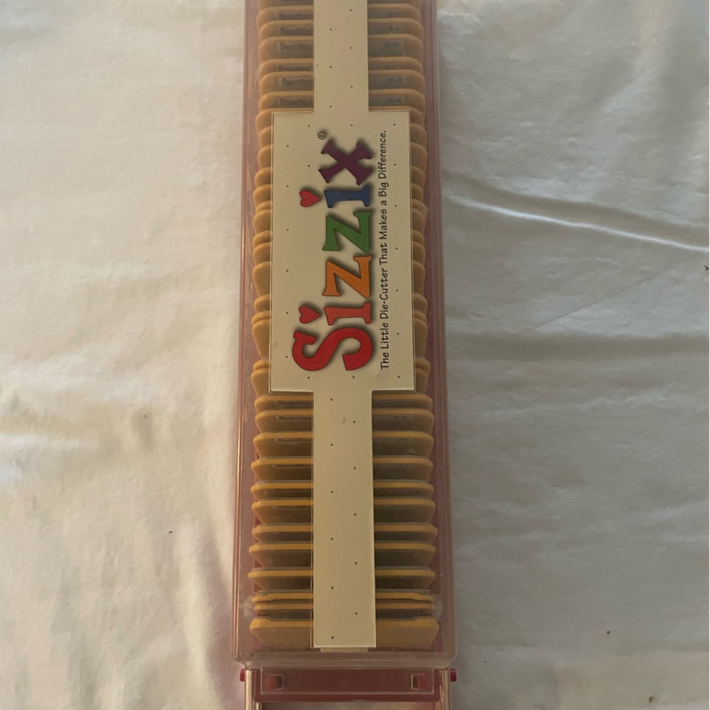 Sizzix “Bounce” Sizzlets Die Cut Alphabet